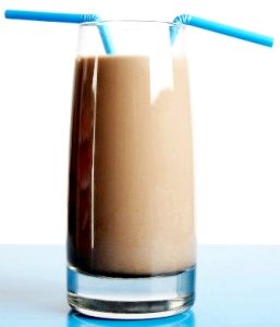 Шоколадная мечта - простой коктейль с коньяком