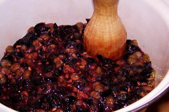 мнем виноград