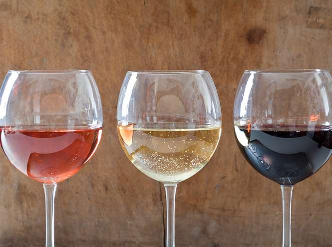 Розовый, белый, красный