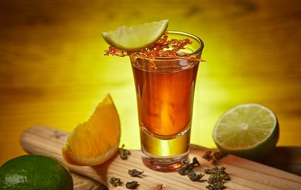 настойка лимона на спирту с кофе