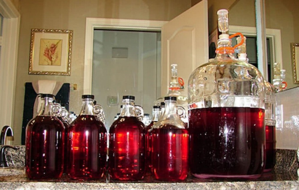 1000 Осветление домашнего вина желатином и бентонитом