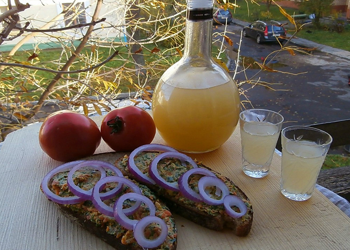 Настойка хреновуха домашняя, рецепт приготовления