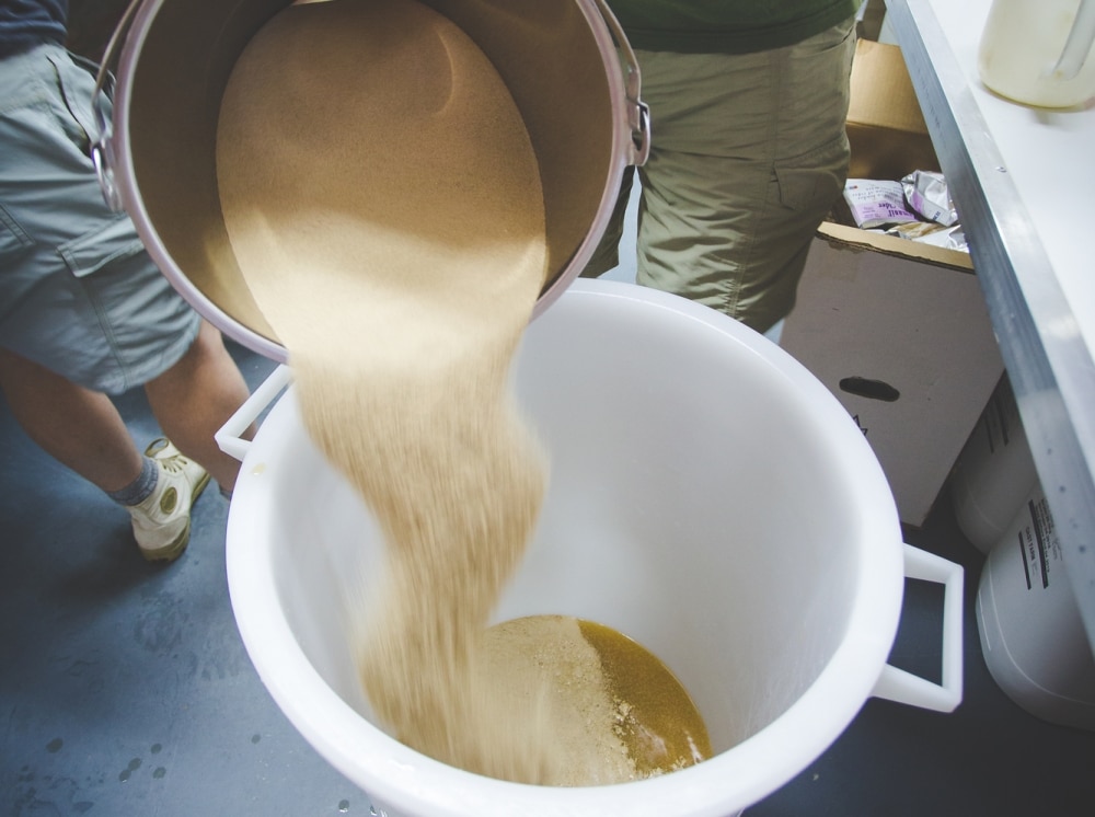 Процесс брожения браги