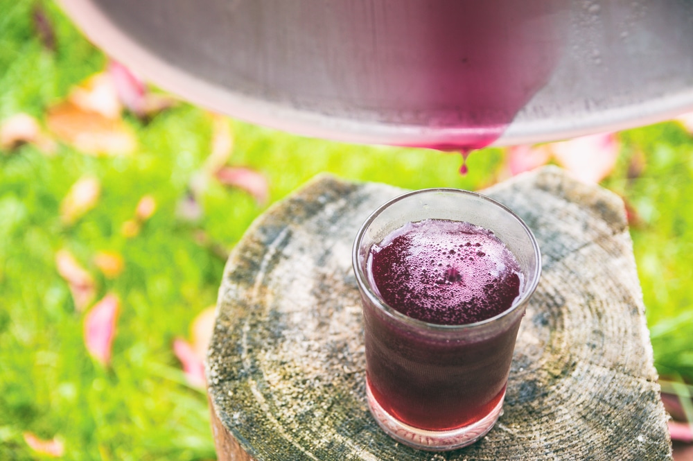 Приготовление браги из винограда