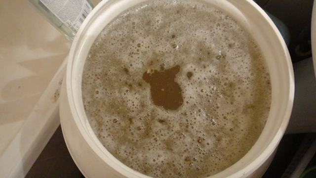 Брага из фруктов сильно пенится - что делать